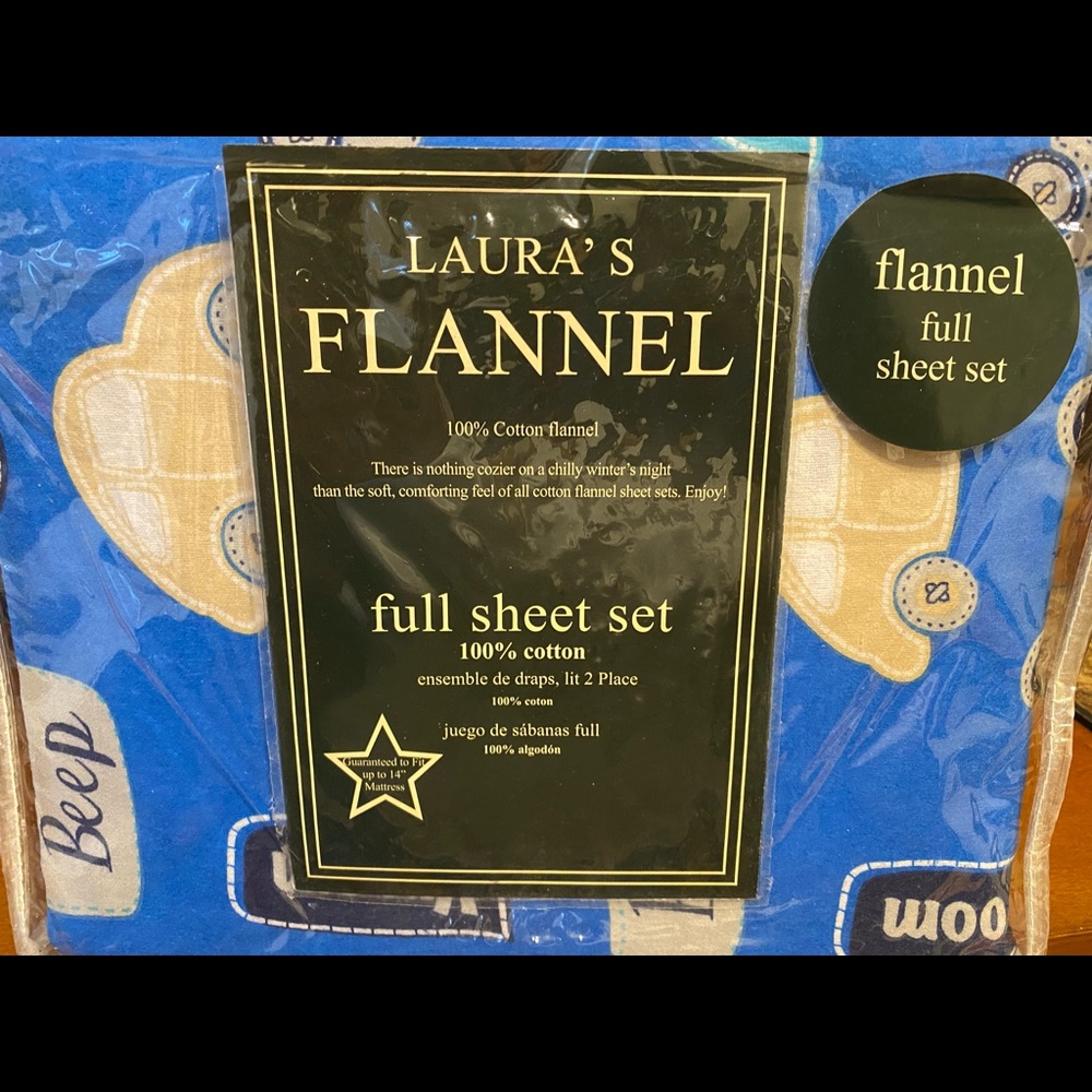 Brand New Flannel Sheet Set
